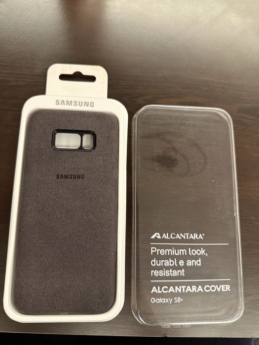 Samsung Galaxy S8+ case Alcantara