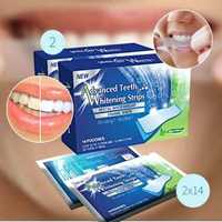 Топ цена! Ленти за избелване на зъби 28 броя Advanced Teeth Whitening