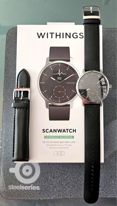 ScanWatch, вай-новия хибриден интелигентен часовник от Withings