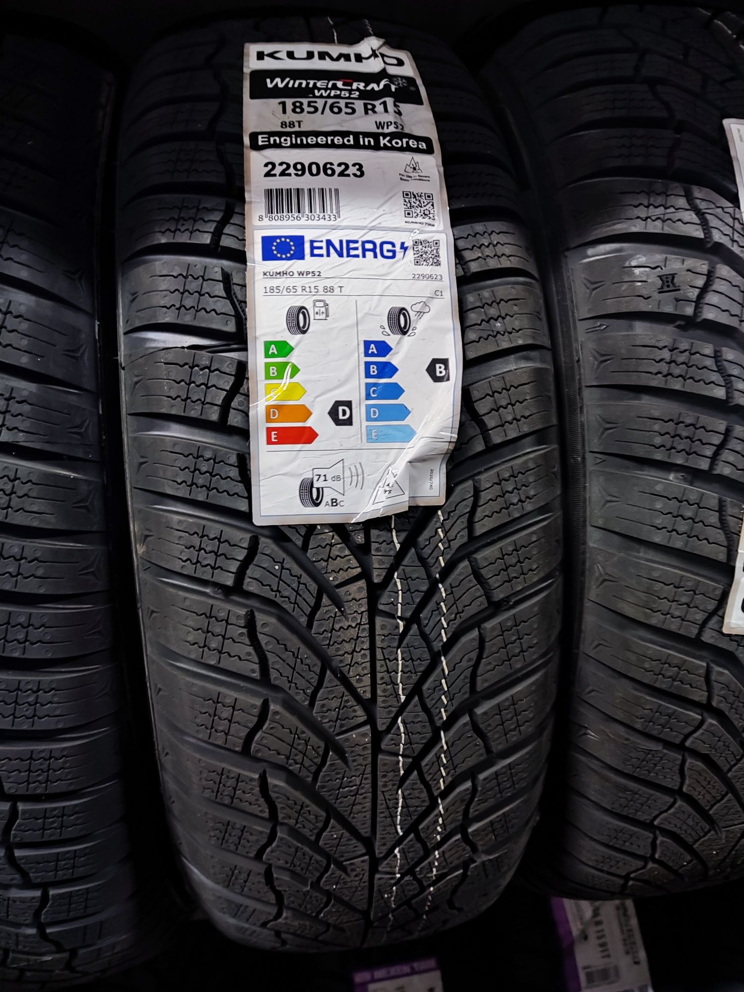 185/65/15 Kumho WinterCraft