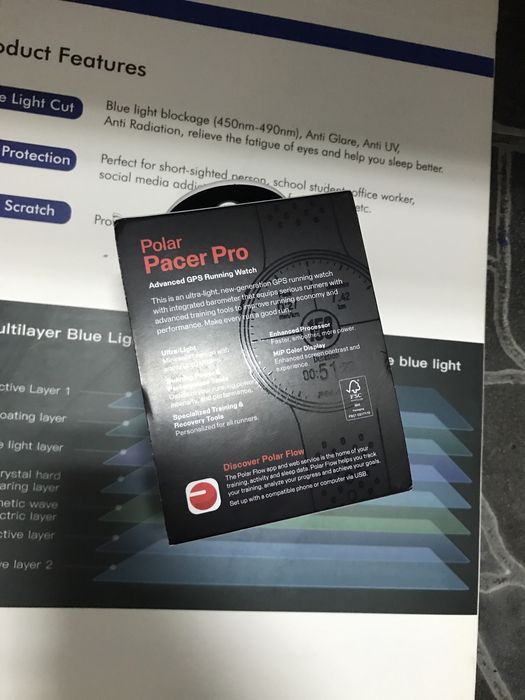 Ceas Polar Pacer Pro nou sigilat..