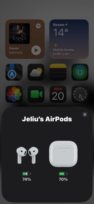 Слушалки AirPods 4 ANC