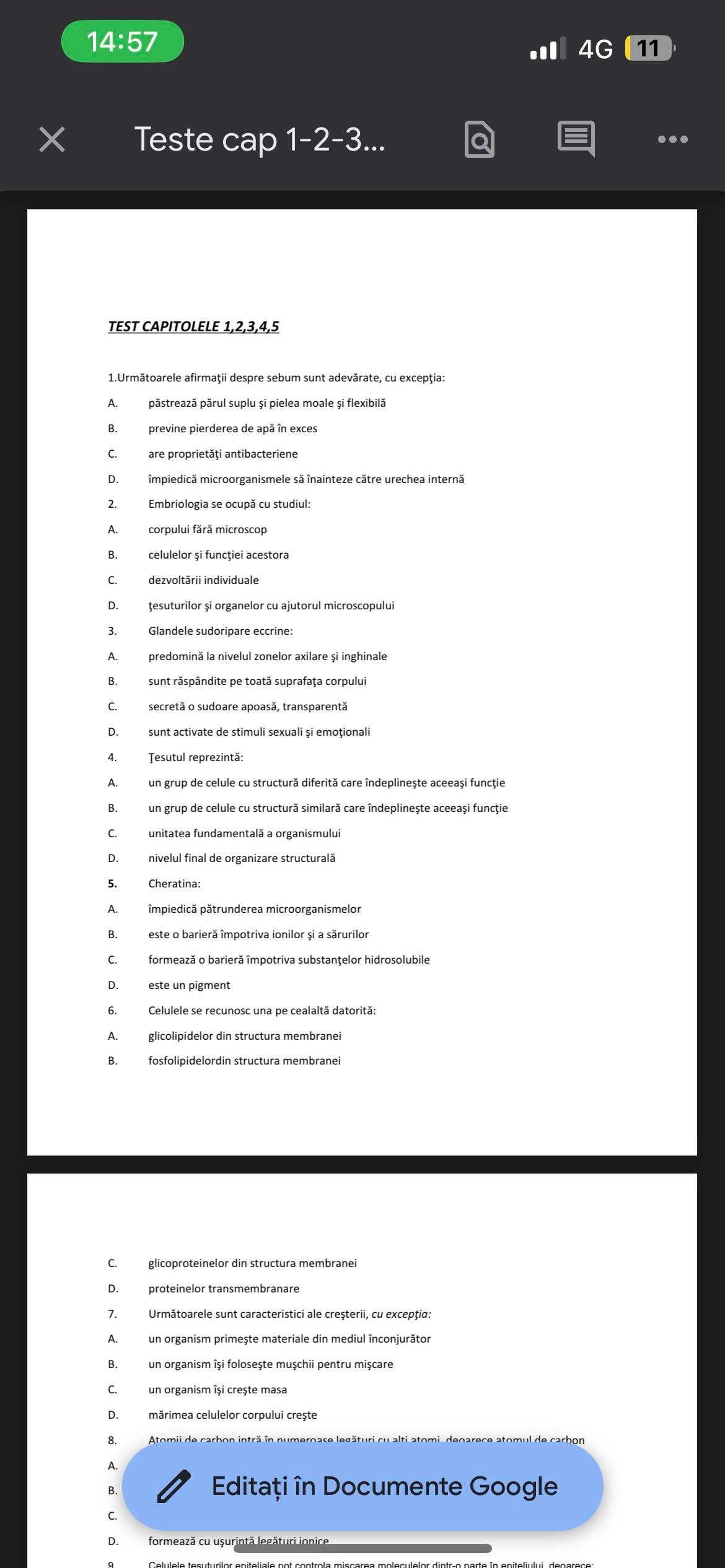 Materiale admitere la medicina/schite/notite/atlase/grile/teste