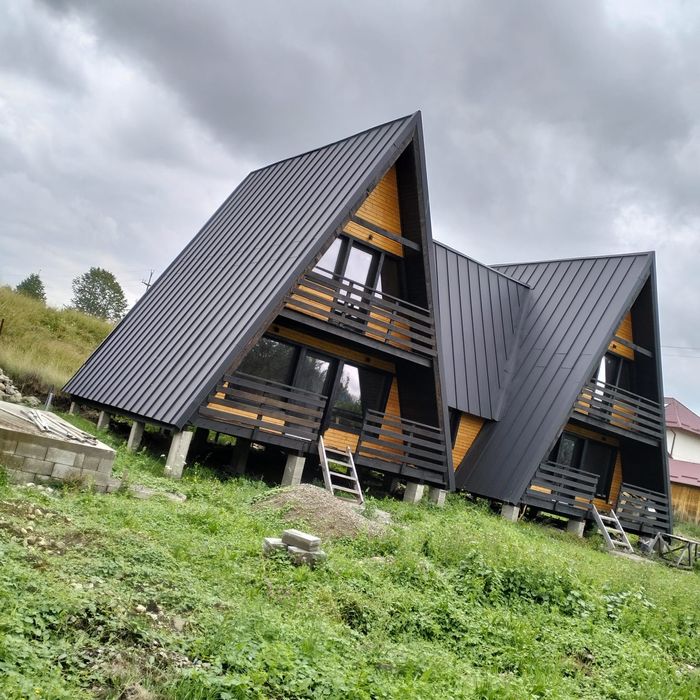 Realizăm case și Cabane de locuit