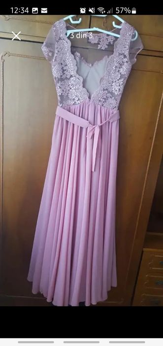 Rochie lunga cu spatele gol XS