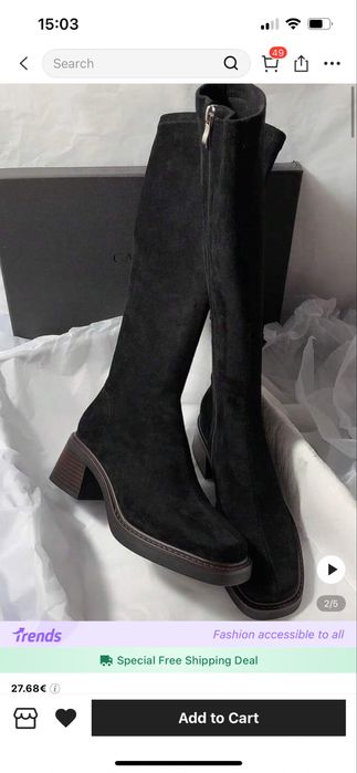 Ботуши Shein (39) 40