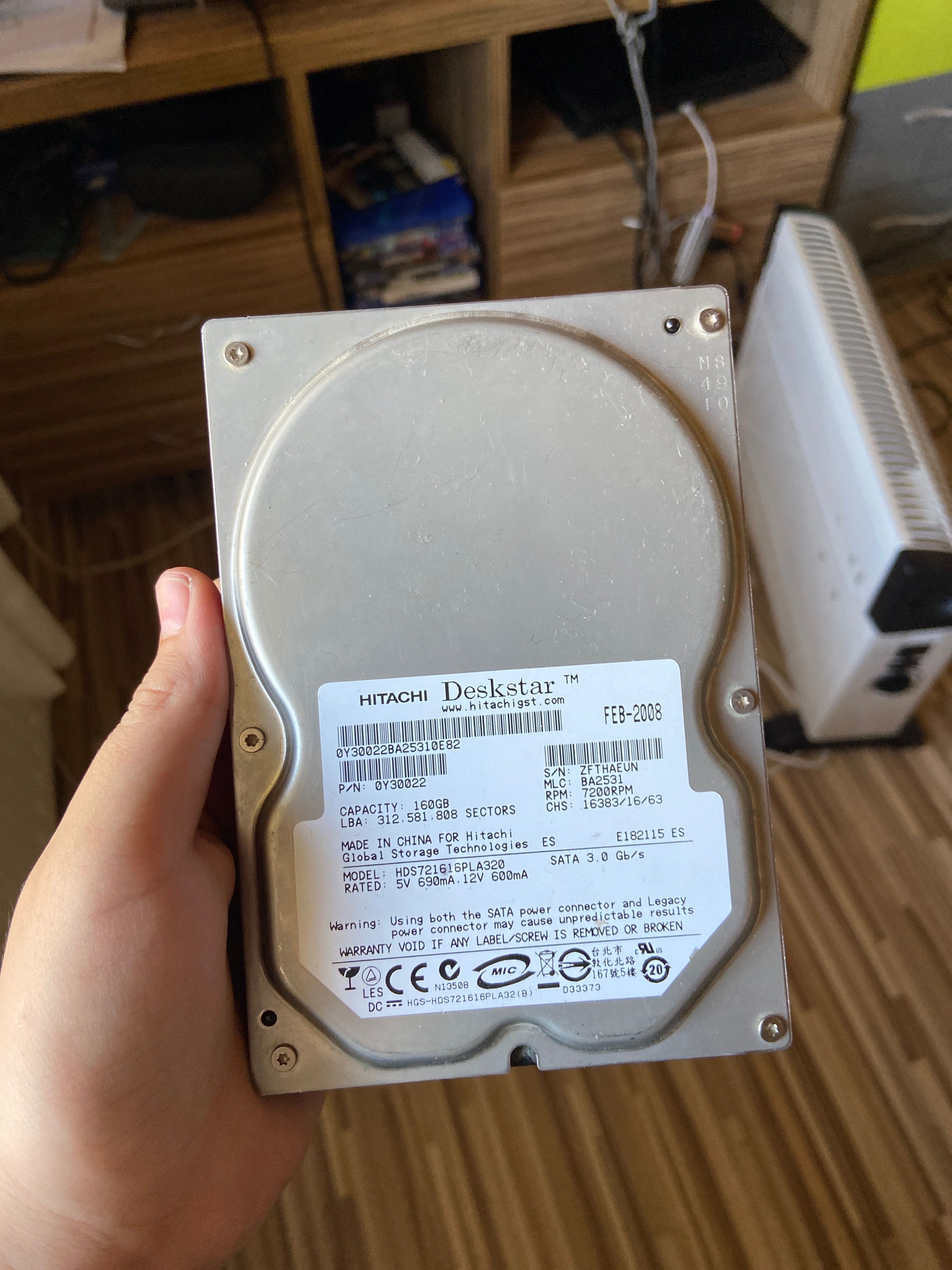 Хард диск hdd 160gb.  Нов