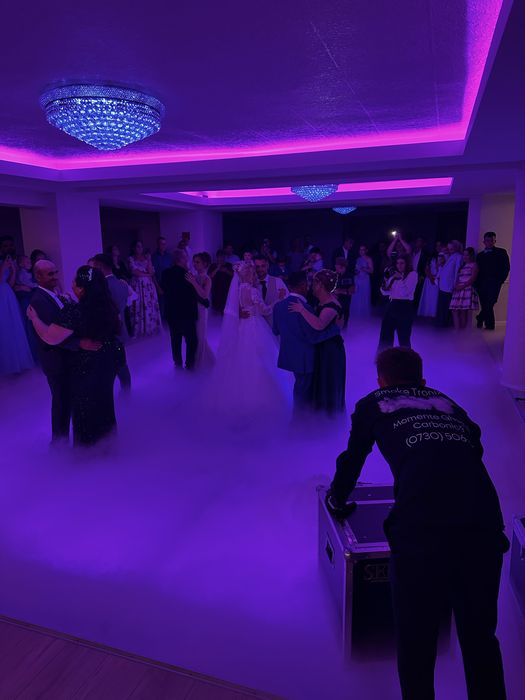 Fum greu cu gheata carbonica pentru evenimente in Satu Mare