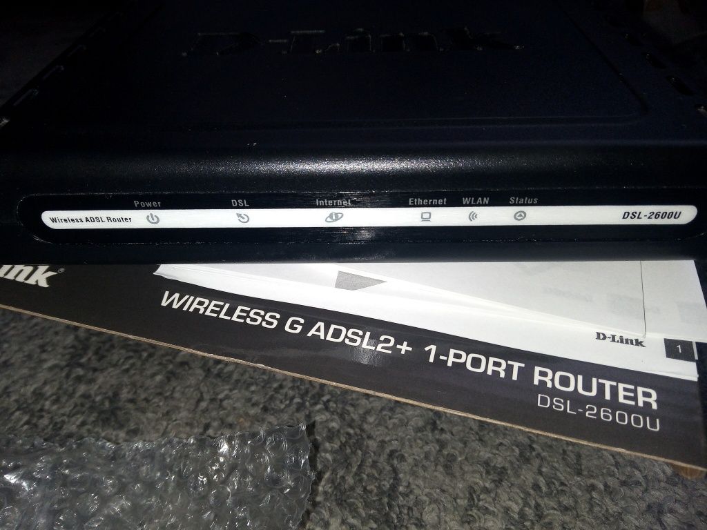 Новый модем D-Link DSL-2600U