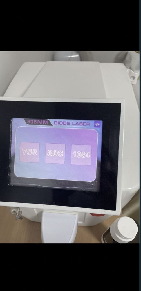 Dioda laser aparat epilare definitiva cu 3 lungimi de unda