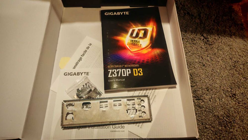 Дънна платка GIGABYTE Z370P D3, Socket 1151