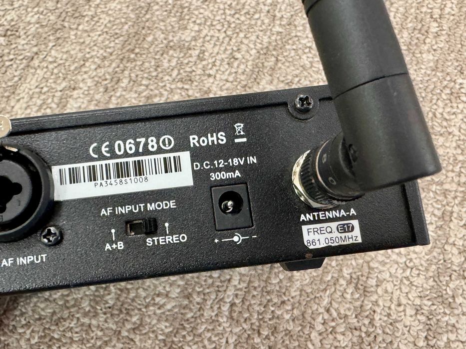 emitator wireless LD System WATS-T | 2 canale mono | IEM casti in ear