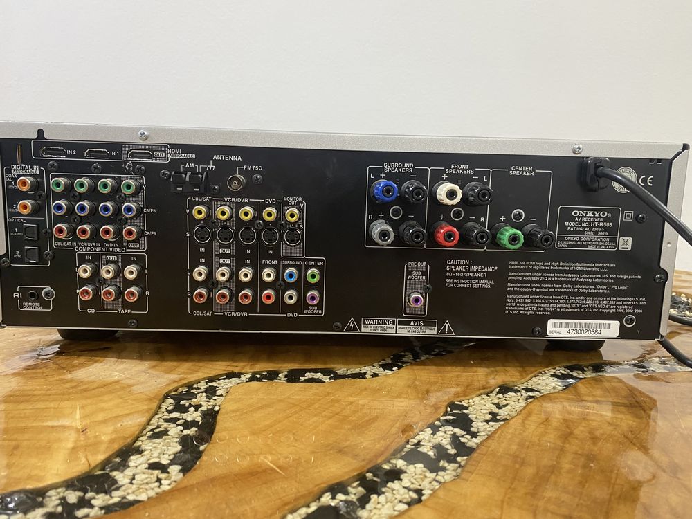 statie / amplificator Onkyo ht-r508