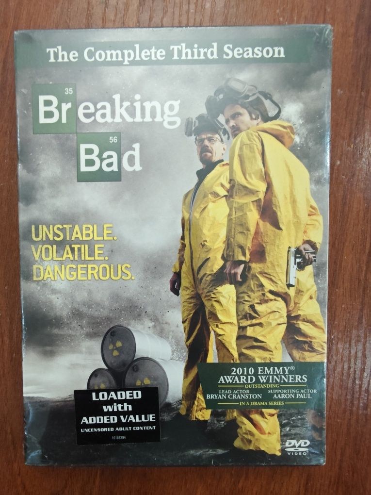 Продаю DVD-диски Во все тяжкие  Сезоны 2–6 (новые, запечатанные)
