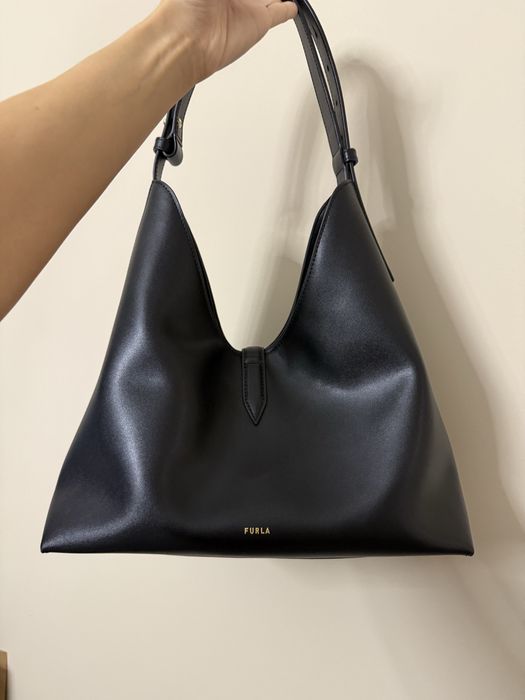 Furla кожена чанта