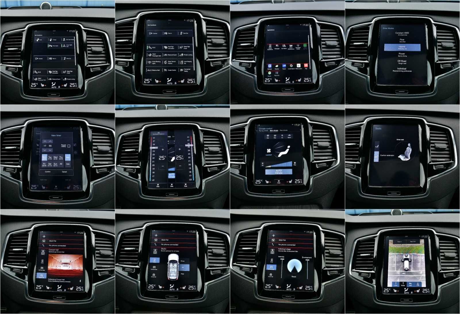 Volvo XC 90 Hybrid Plug In 408CP R-design 7 locuri, Full Assist