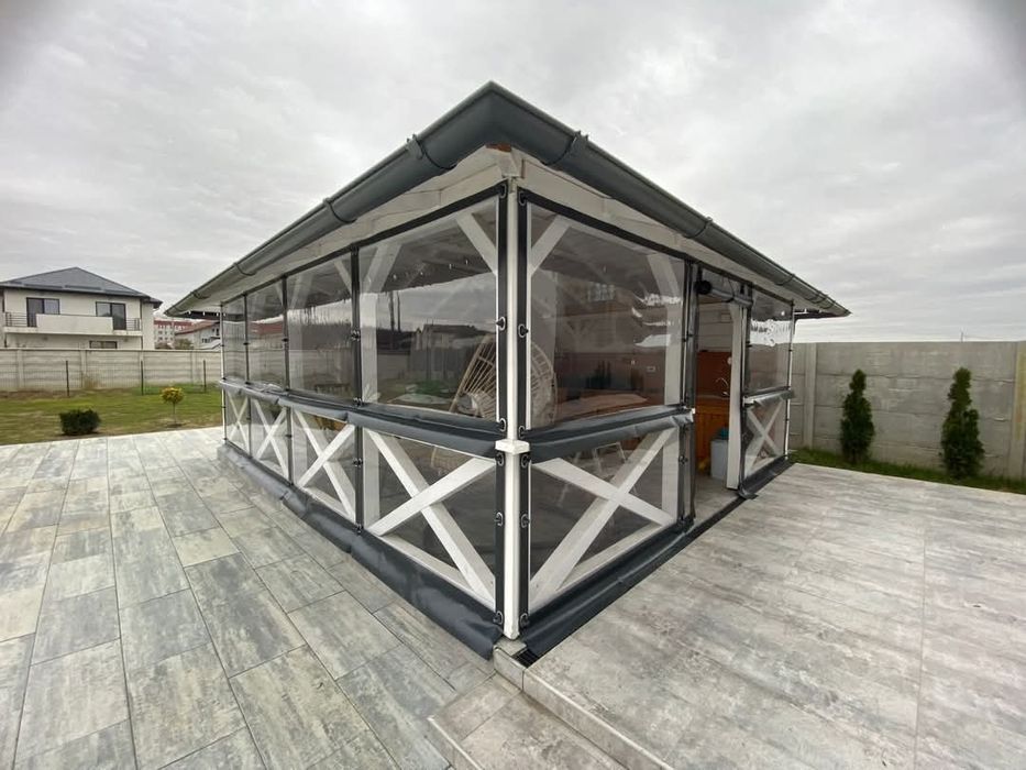 Producător folie terasa transparenta Cristal premium terase