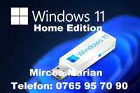 Stick bootabil Windows 11 Home / Pro 22H2, nou cu licenta retail