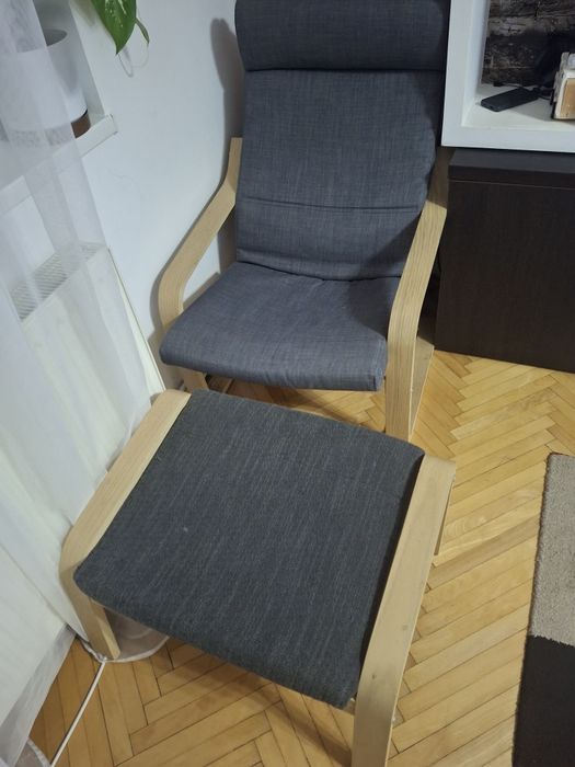 Balansoar ikea gri