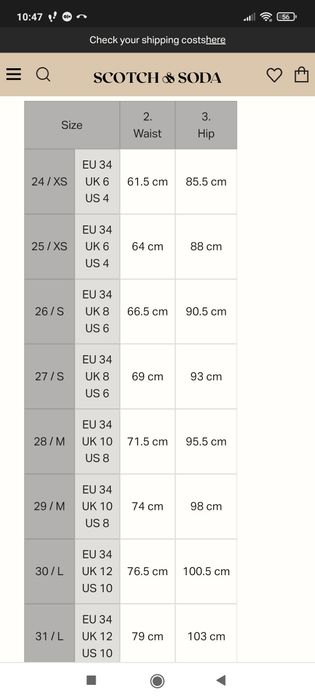 Скоч Сода дамски панталон Scotch and Soda