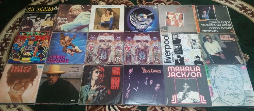 виниловые пластинки мировые