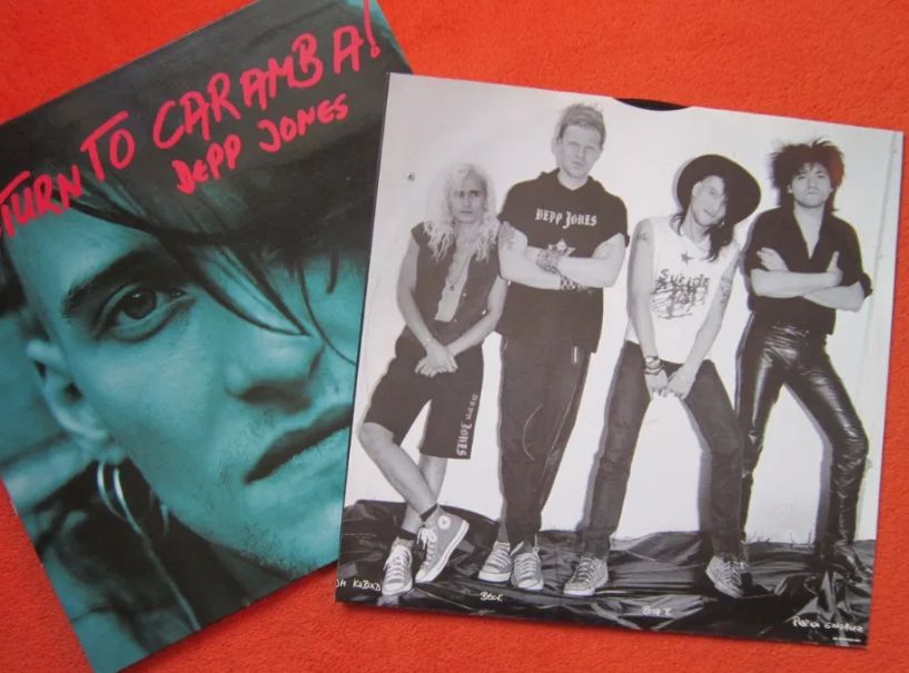 vinil rar Welcome To Hell  Depp Jones ‎1st Edi. made in Germany 1991