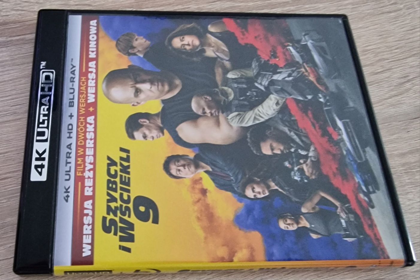 Fast 9 4k + blu-ray