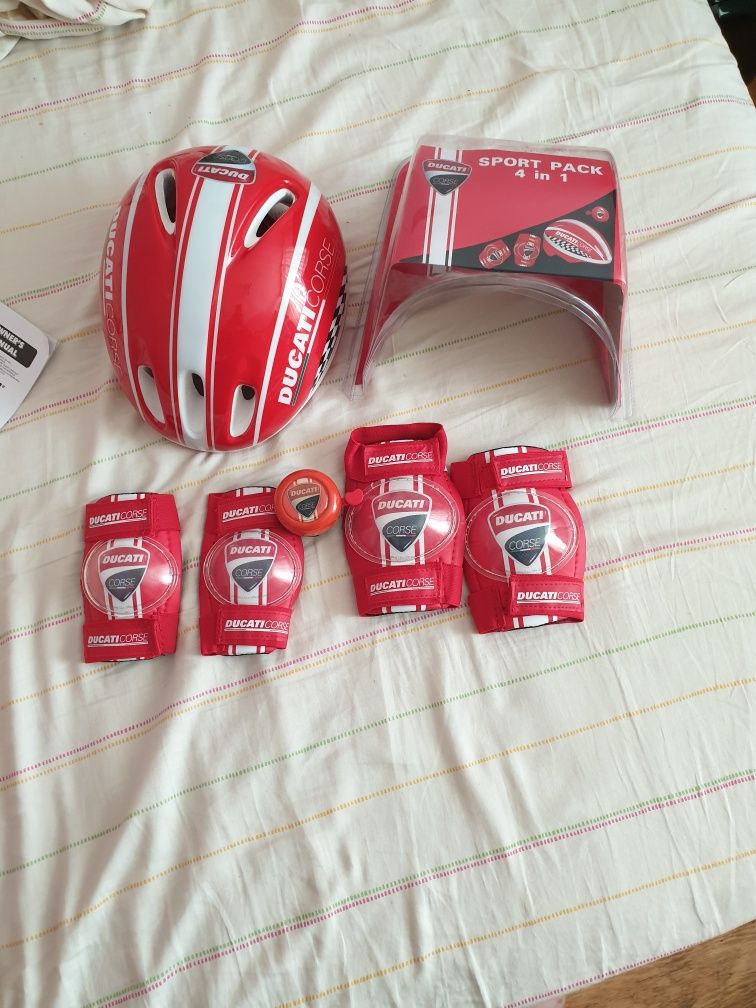 Set casca bicicleta copii  Ducati Corse.