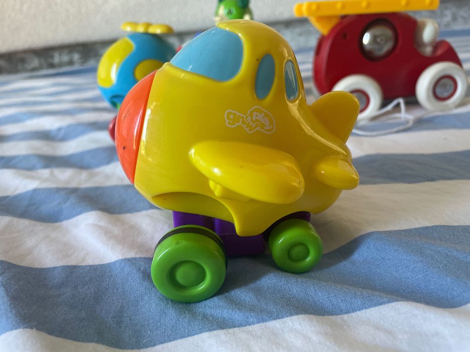 Детски играчки-самолет, хеликоптер, пожарна