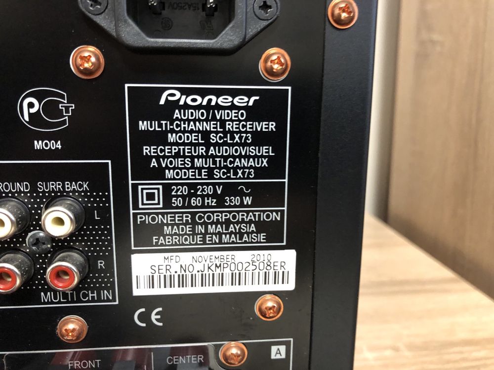 Pioneer SC-LX73 resiver