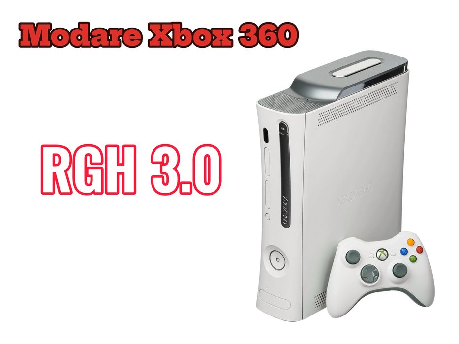 Modare RGH3 Xbox 360 | Pachet Refurbish Complet + Extra