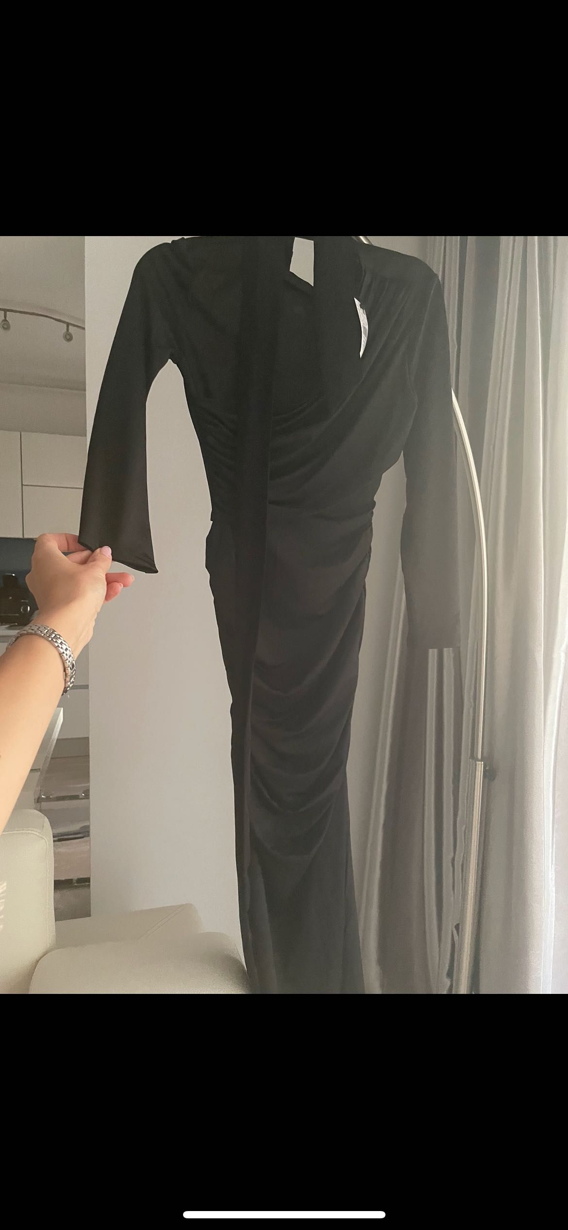Rochie lunga neagra