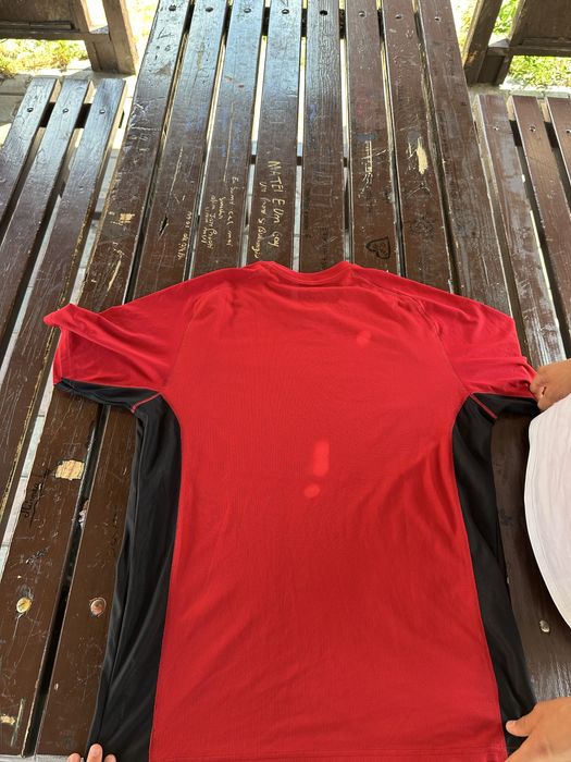 tricou nike rosu sport