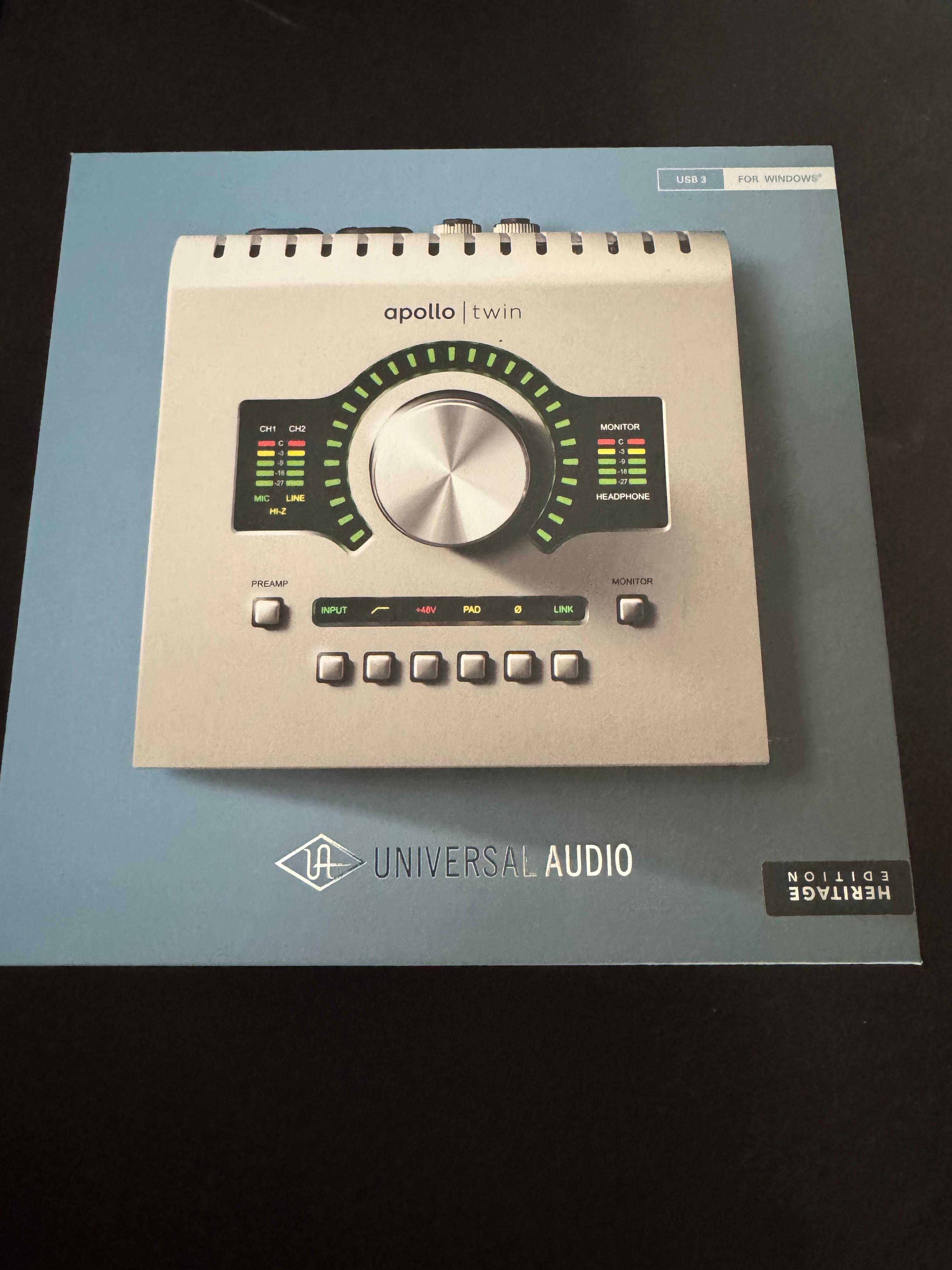 Universal Audio Apollo Twin USB Duo Heritage