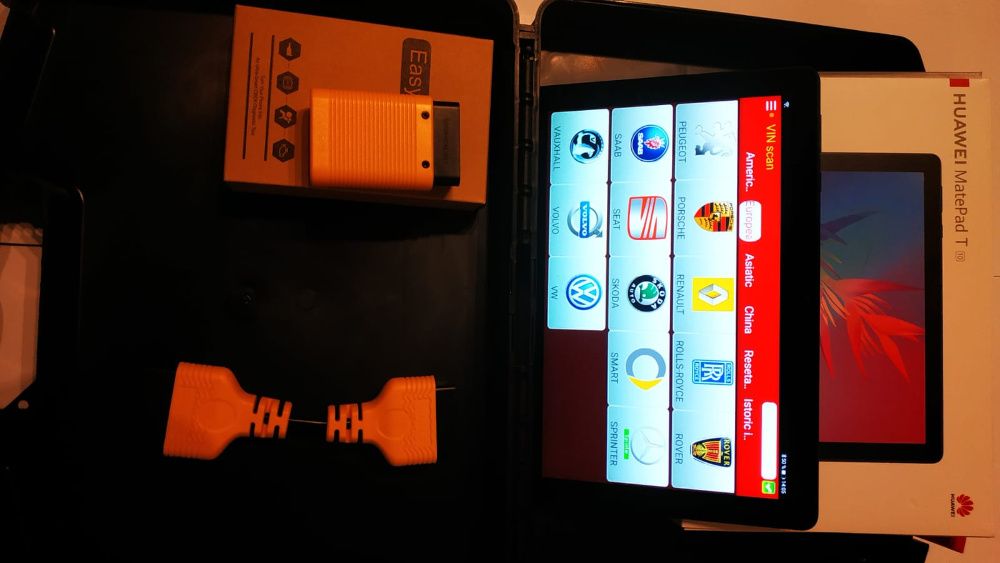Kit Launch Easydiag 3.0 Pro Service + Tableta Huawei 10 Inch 2/32 Gb