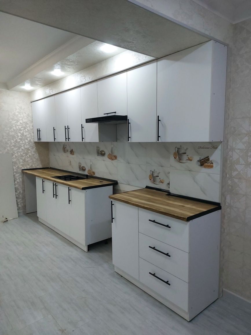 Кухня мебель гарнитур. OSHXONA MEBEL