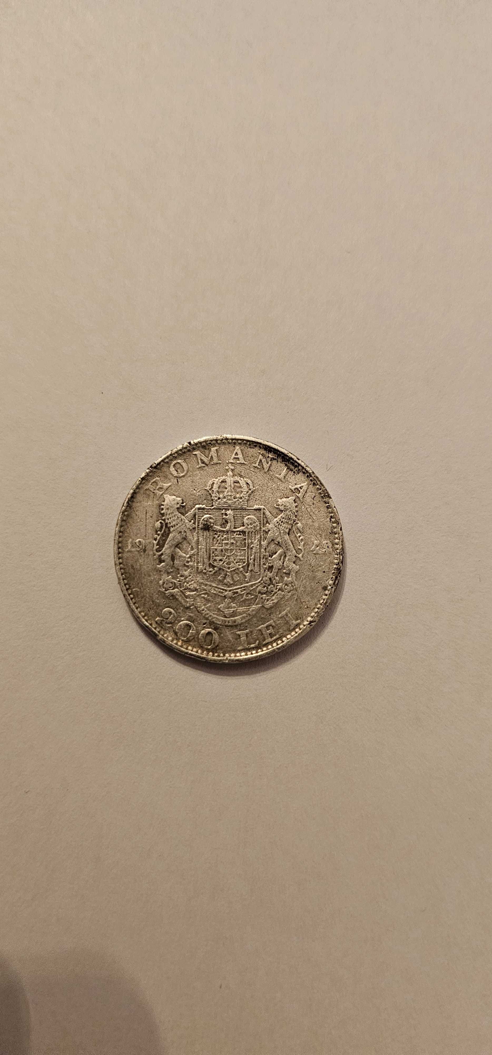 Moneda 200 Lei 1942 - Regele Mihai I