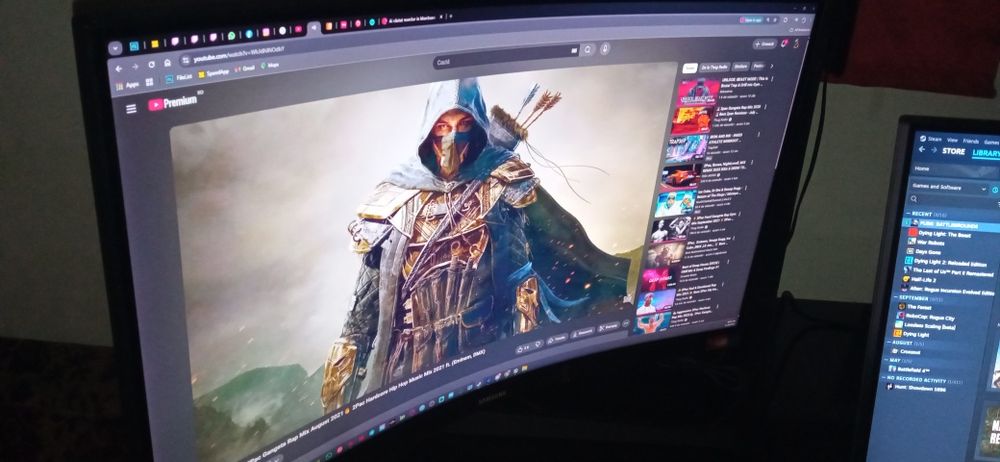 Vand monitor 2k samsung G5