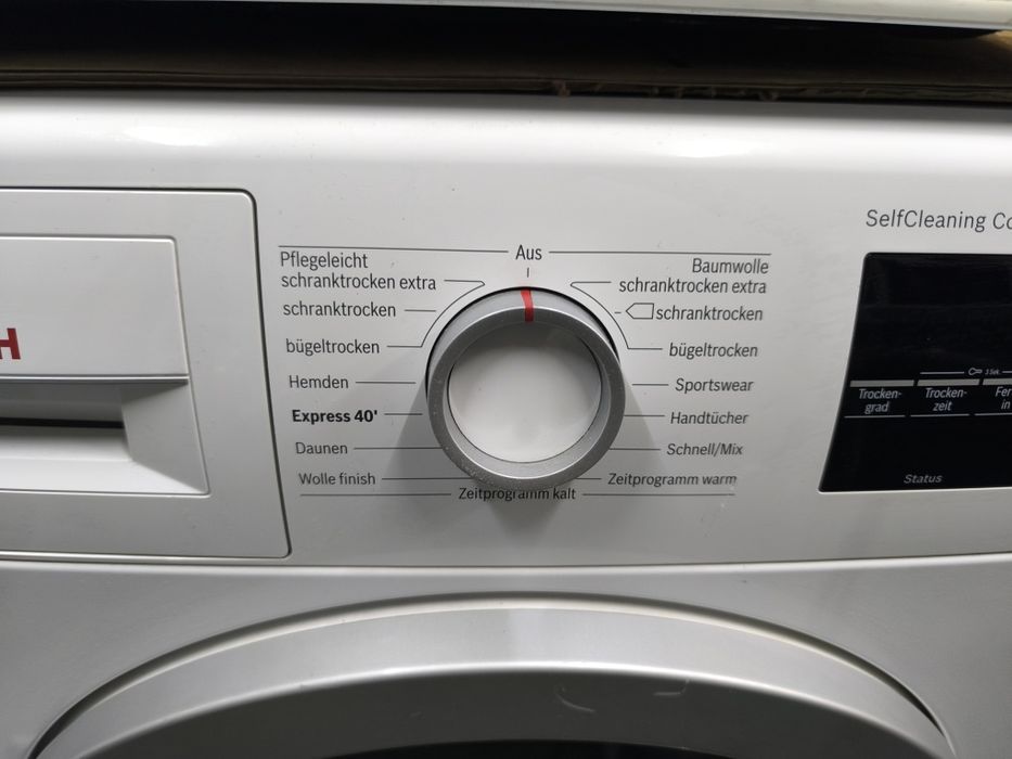 Сушилня Bosch WTW 854 H0 - 8кг. термопомпа Клас А++