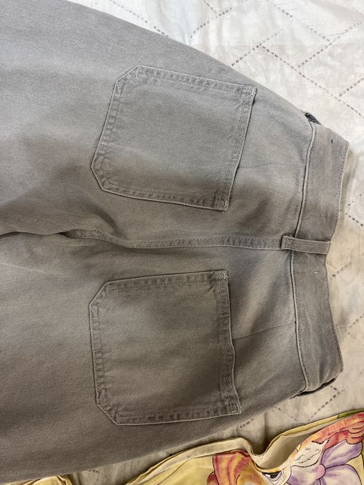 Сиви дънки Pull and Bear