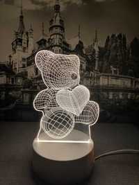 Lampa decorativa 3D LED