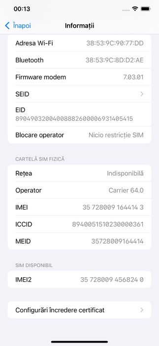 Iphone XS Max 256 Gb baterie 100%