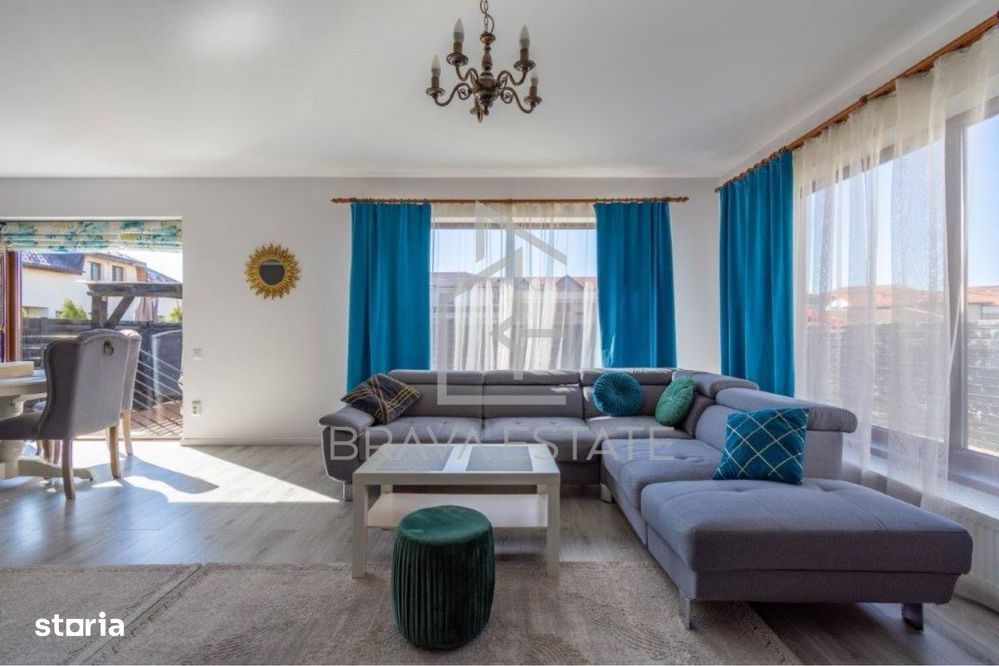 Duplex 110mp, 3 dormitoare, 2 bai, parcare, curte 270mp, zona Cetatii