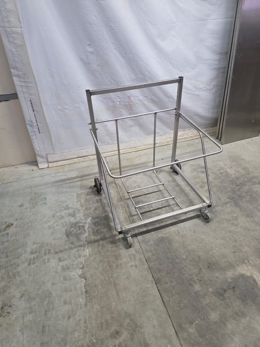 Немска хлебарска транспортна количка от неръждаема стомана