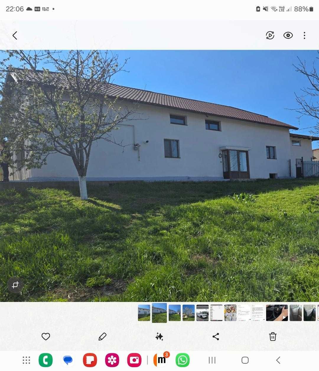 Spațiu , casa de Închiriat în Valea Lupului