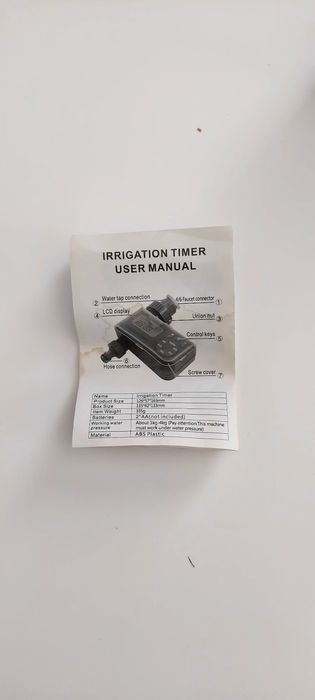Programator stropire gradina