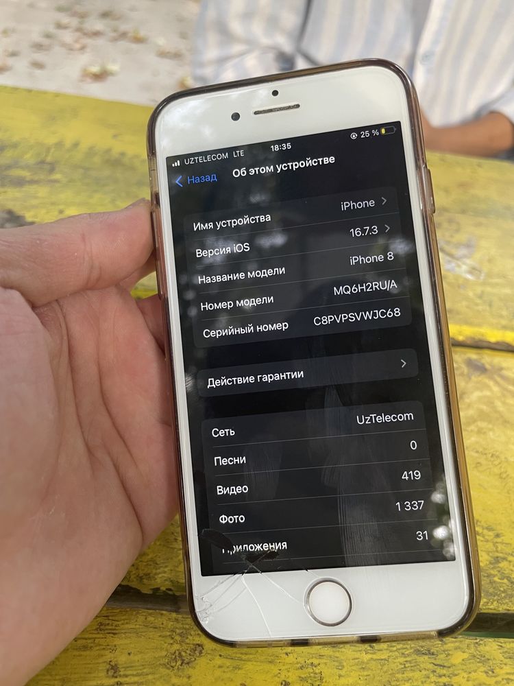 Iphone 8 с гарантием