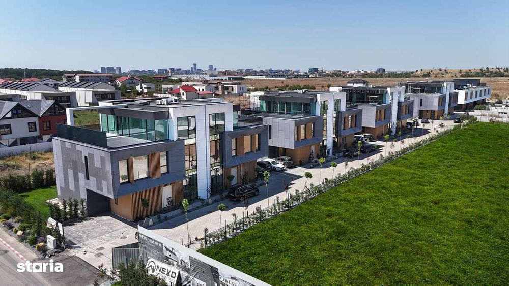 NEXO Nature Pipera -Vile Inteligente-Piscină Încălzită-6camere-380mp