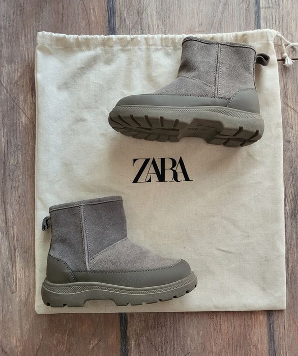 Детски Боти ZARA естествена кожа