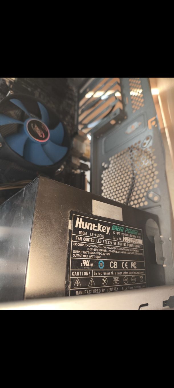 Блоки питания Huntkey lw-6550hg и huntkey cp350H